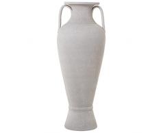 Jarron de Suelo con Asas de Ceramica en Claro 30x80cm