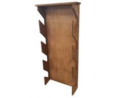 Chalkboards UK de Madera revistero, Madera, Negro, 70Â x 30Â x 8Â cm
