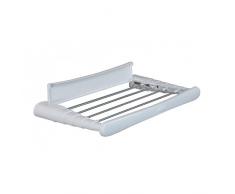 CUNCIAL Tendedero Extensible, Blanco, 70cm.