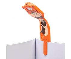 Lámpara de lectura recargable Flexilight | Luz de libro 2 en 1 | Lámpara LED enganchable | Linterna para libros | BaterÃa recargable por USB para más de 12 horas | Accesorios para libros (Zorro)