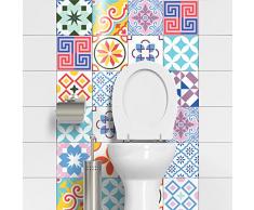 Ambiance-Live Lote de 24 Pegatinas para Azulejos de Cemento de Pared, 10 x 10 cm