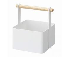 Yamazaki Tosca Caja de Almacenamiento, Blanco, pequeÃ±o