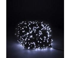 MAURER Guirnalda Luces Navidad 500 Leds Color Blanco Frio. Luz Navidad Interiores y Exteriores Ip44