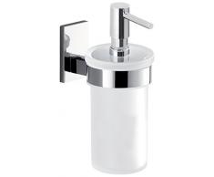 Gedy Maine Dosificador de Jabón, Acero Inoxidable, Cromo, 11X69X168