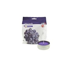Cereria de Giorgio Concentrado de Vela Maxi Tealight perfumadas Alla Frutas, Cera, Morado, 5.9Â x 5.9Â x 2.3Â cm, 5Â Unidad