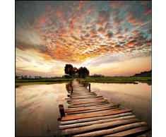 Pro-Art g1553a - Lienzo en impresión giclée (30 x 30 cm), diseño de Paisaje, Multicolor, 50 x 50 cm