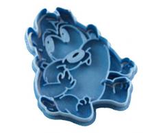 Cuticuter Taz Baby Disney Cortador de Galletas, Azul, 8x7x1.5 cm