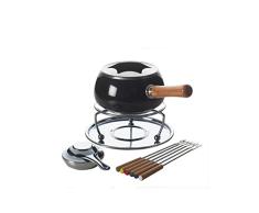 Color Life Set Fondue 11 Piezas Smalto Negro