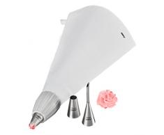 Gefu manga pastelera de Decore, 5 piezas. 14330, Plata