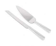 Zilverstad Pala de tarta Smooth lacado en plata