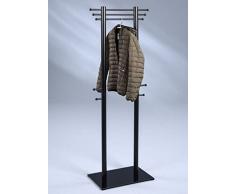 M2 Kollektion Madrid - Perchero (metal/cristal, 67 x 189 x 40 cm)