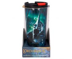 Stor8412497020621Aislado Acero Inoxidable Térmica Café Vaso, 425 ml Capacidad, Señor de Los Anillos