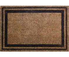ID MAT 406010Â - Felpudo de Fibra de Coco y PVC Natural, 60Â x 40Â x 1,5Â cm, Color marrÃ³n