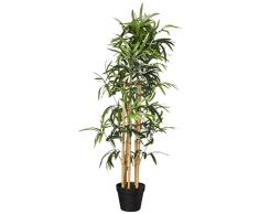Amazon Basics Planta de bambÃº artificial con macetero de plÃ¡stico: 100Â cm