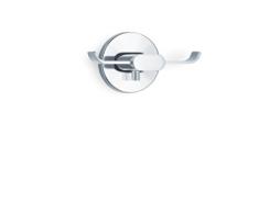 blomus x Gancho de Pared, Negra, 10 x 6 x 5.5 cm