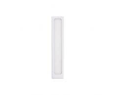 Xanlite Regleta de Armario y cajones Recargable por USB, LED, extraplana de 30 cm, 150 lÃºmenes, Modo de fijaciÃ³n por Tornillos (incluidos), Color cÃ¡lido y Neutro, Blanco