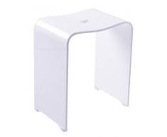 Ridder Trendy - Taburete para baÃ±o (acrÃ­lico, Aprox. 40 x 47 x 27,5 cm.