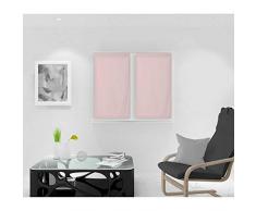 Soleil docre 042551 Par de Mini visillos 45x90 cm Dolly Rosa