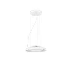 Faro Barcelona 64099 - DOLME LED Lámpara colgante blanco