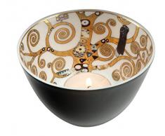 Goebel Artis Orbis Soporte para Velas de té, Porcelana, Multicolor, 7.50x7.50x7.50 cm