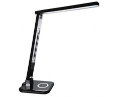 Hama SL 65 lámpara de mesa Negro LED A - Lámparas de mesa (Negro, Oficina, Estudio, Tipo C (Europlug), LED, Luz de dÃa, Blanco neutro, Blanco cálido, 40000 h)
