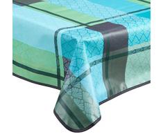 Nydel EW362HL3813 - Mantel Cuadrado, 160 x 160 cm, Color Azul