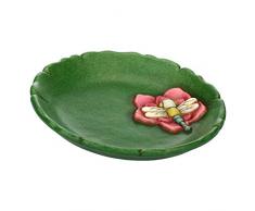 THUN - Centro de Mesa de cerámica pequeña, lÃnea Agua Dulce, diámetro de 20 cm, Multicolor