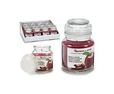 BigBuy Home S3602677 Vela Perfumada Tarro Manzana Canela
