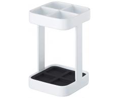 Yamazaki Tower Soporte para Cepillo de Dientes, Acero, Blanco, Talla única