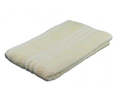 GÃ¶zze - Elegante toalla de ducha, Sylt, algodÃ³n, Tejido base denso (440 g/mÂ²), 70 x 140 cm - Vainilla