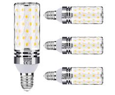 Anmossi Bombilla LED E14,Blanco Cálido 3000K,1200Lm,12W E14 MaÃz Bombilla,Equivalente Bombillas Incandescente 100W,No Regulables,Pequeño Tornillo de Edison Bombillas LED,4 unidades