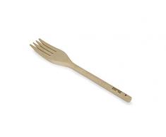 IBILI 747522 Tenedor madera mango redondo 22 CM