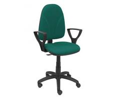 Piqueras Y Crespo (PIQU7) Silla Algarra Bali Verde Brazos fijos Oficina, Talla Unica