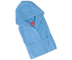 Gabel Golf Albornoz con Capucha, AlgodÃ³n, 23 Bluette, XL