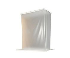 ECO-DuR gimnasio 4024879010454,1 par de cortinas cortina de ducha 134 x 62 cm - tamaño de pantalla