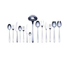 MEPRA 105322113 P Avanguardia Ice Juego de Cubiertos, Juego de 113, Plateado