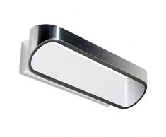 Leds-c4 oval - Aplique oval led citizen 2x4w aluminio