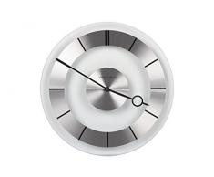Cofan Lecco Reloj De Pared, Cristal, 34 x 33 x 7,50 cm