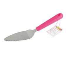 ScrapCooking 5184Â âÂ Pala para Tarta Dentada Rectangular Mango: plÃ¡stico, Pala: Inoxidable 18/0, 24Â x 5,5Â x 1,8Â cm Multicolor