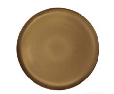 ASA Plato Llano, CerÃ¡mica, Dorado, 26.5 cm