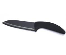 YOKO DESIGN 1010 - Cuchillo para filetear (PVC, Hoja de cerámica, 28 x 5 x 1,2 cm), Color Negro