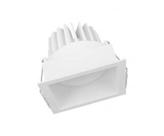 LEDVANCE SPOT SQUARE DK ADJ 8 W 3000 K WT Recessed lighting spot Blanco LED - Punto de luz (Recessed lighting spot, 1 bombilla(s), LED, 8 W, 3000 K, Blanco)