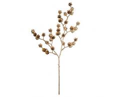 EUROCINSA Ref.71166C15 Navidad, Rama Pino con Mini-PIÃAS Oro, Caja de 12uds, 49cm