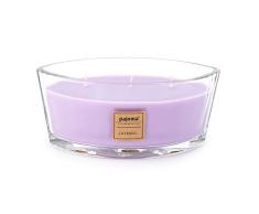Pajoma - Vela aromática de lavanda (500 g, en vaso con tapa de madera, edición premium, 45 horas aprox.)