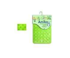 ALFOMBRA BAÃO PVC TRANSLUCIDO 36X57 CM VERDE
