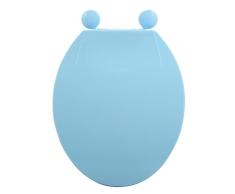 MSV Asiento de Inodoro, Azul Claro, 0