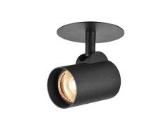 SLV Helia el, LED Indoor techo, Negro, 3000 K, 35 ° Lámpara, aluminio, 0 W