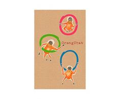 Komar Wandbild Von ABC Animal O | Poster, Bild, Wohnzimmer, Schlafzimmer, Dekoration, Kunstdruck | ohne Rahmen | P036O-50x70 fotomural, carbÃ³n