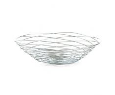 Zeller 27323 - Frutero redondo, 24,5 x 23,5 centímetros