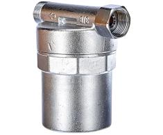 Caleffi - Antishock - Amortiguador de Golpe de ariete para tuberÃ­a, para fregaderos, lavabos y lavadoras, conexiÃ³n 3/8F para Rosca 3/8 M - Cromado - Modelo n. 525130